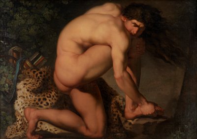 De gewonde Philoctetes door Nicolai Abraham Abildgaard