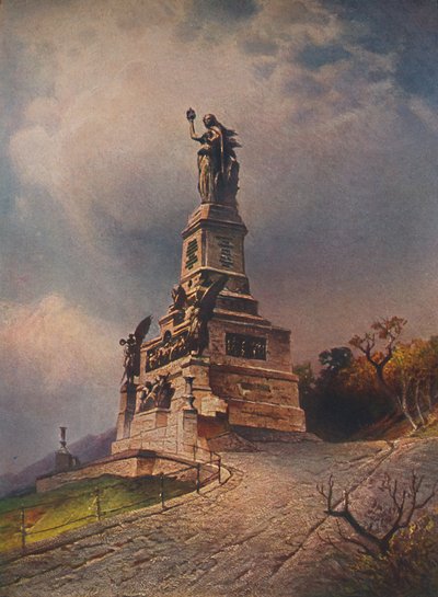 Das Niederwalddenkmal, 1923 door Nicolai Astudin