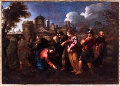  door Nicolas (school of) Poussin