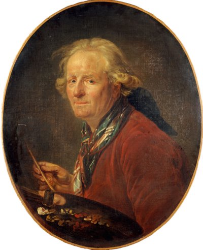 Zelfportret door Nicolas Bernard Lepicie