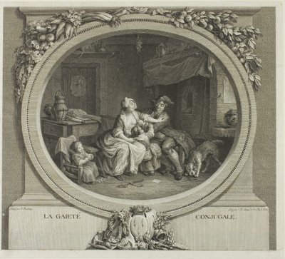 Echtelijke vrolijkheid door Nicolas Delaunay