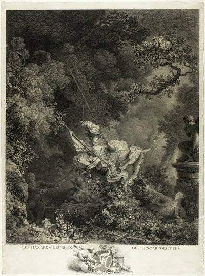 Het gelukkige ongeluk van de schommel door Nicolas Delaunay