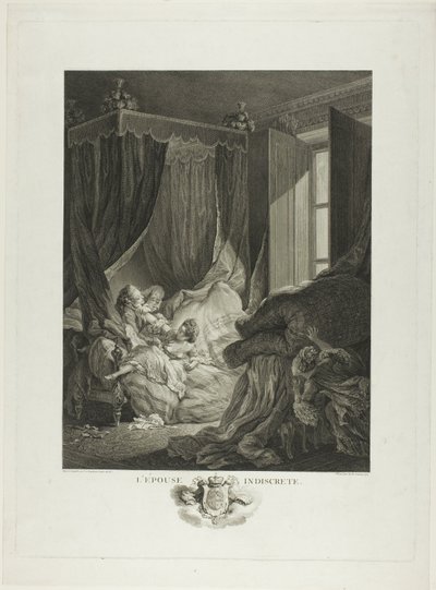 De indiscrete vrouw door Nicolas Delaunay