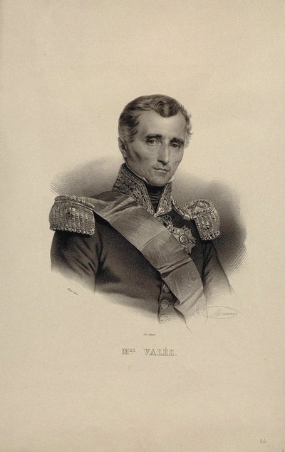 Portret van Sylvain-Charles, graaf Valée door Nicolas Eustache Maurin