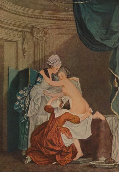 Le Bain door Nicolas Francois Regnault