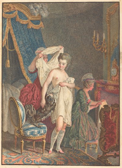 Le Lever door Nicolas Francois Regnault