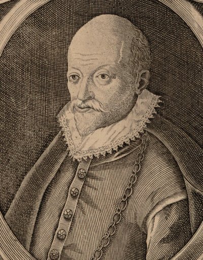 Portret van de componist Roland de Lassus 1532-1594 door Nicolas III de Larmessin