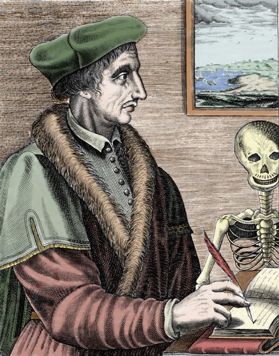 Jean Fernel (1497-1558), Franse astronoom, wiskundige en arts. door Nicolas II de Larmessin