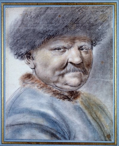 Portret van Peter I de Grote, tsaar van Rusland door Nicolas Lagneau or Lanneau