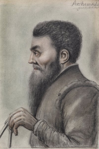 Voorstelling van Archimedes van Syracuse door Nicolas Lagneau or Lanneau