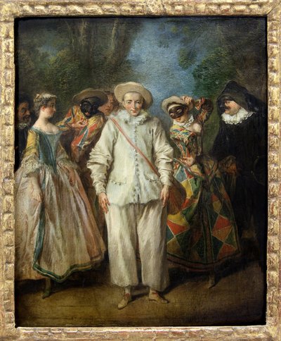 Acteurs van de Italiaanse Comedie (Commedia dell
