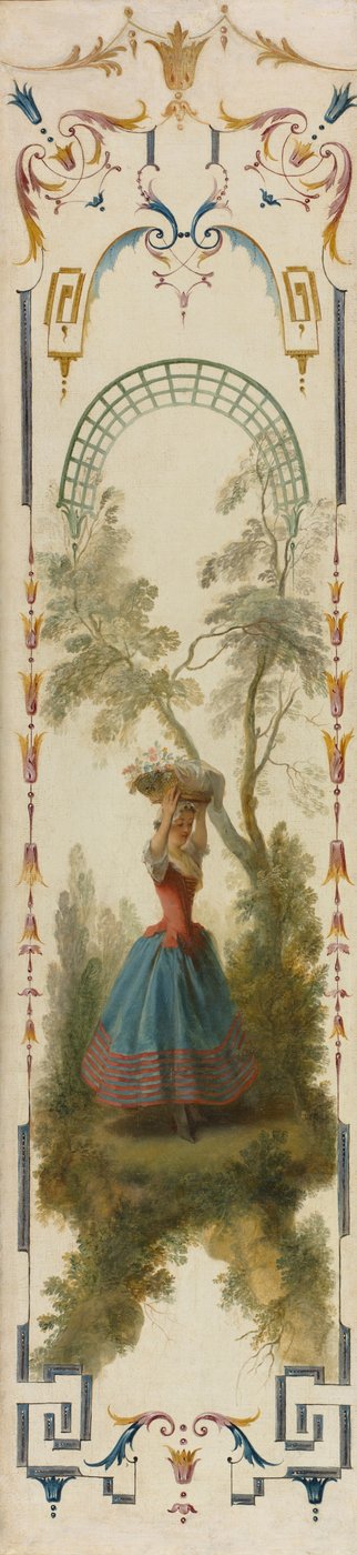 Tuinbouw, ca. 1723-27 door Nicolas Lancret