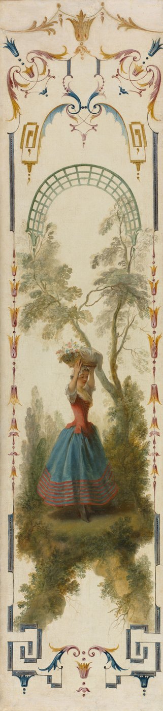 Tuinbouw, c. 1723-1727 door Nicolas Lancret