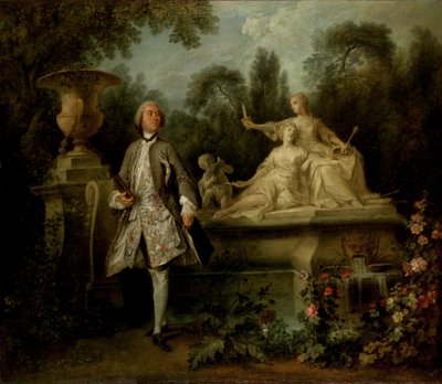 Portret van de Acteur Grandval, c.1742 door Nicolas Lancret