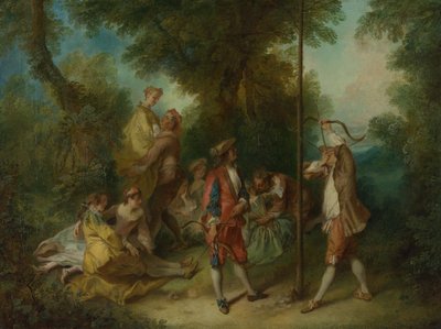 De Vier Leeftijden van de Mens: Volwassenheid, ca. 1735 door Nicolas Lancret