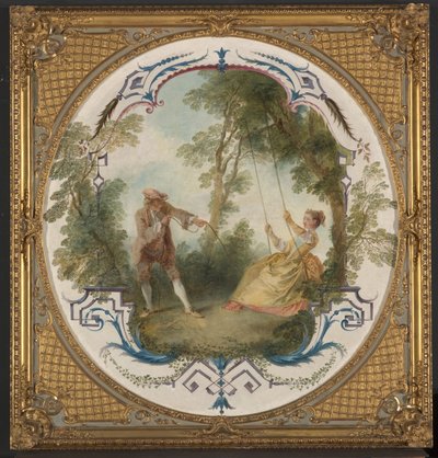 De Schommel door Nicolas Lancret