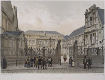 Palais des Beaux-Arts, Parijs, illustratie uit 