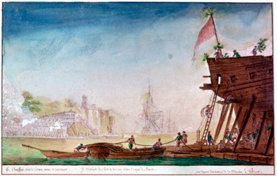 De Marina van Brest door Nicolas Marie Ozanne