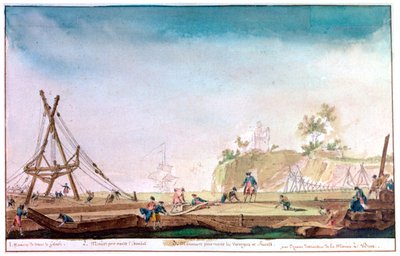 De Marina van Brest door Nicolas Marie Ozanne