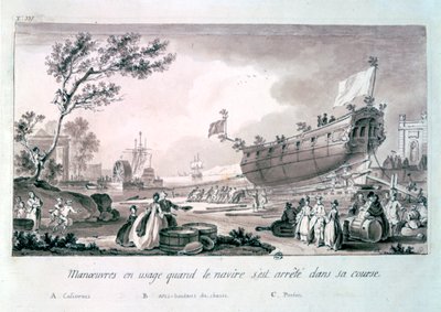 Zonder titel, ca. 1750-1810 door Nicolas Marie Ozanne