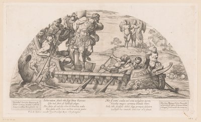 Odysseus trotseert de gezangen van de Sirenen door Nicolas Mignard