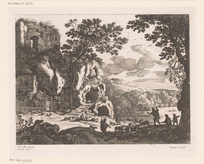 Cephalus en Procris door Nicolas Perelle