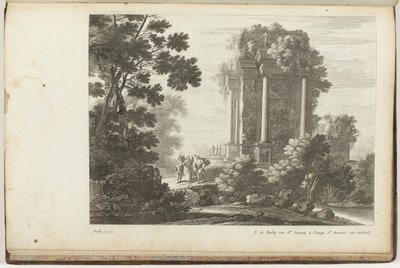 Landschap door Nicolas Perelle