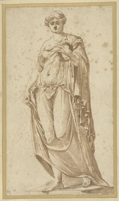 Flora Farnese, van voren gezien door Nicolas Poussin (possibly)