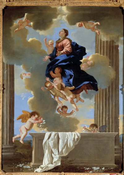 Hemelvaart van de Maagd door Nicolas Poussin