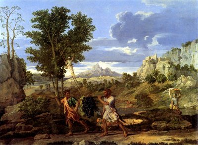 Herfst door Nicolas Poussin