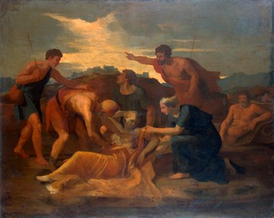 Koningin Zenobia door Nicolas Poussin