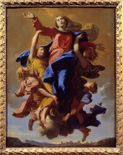 De Tenhemelopneming van de Maagd door Nicolas Poussin