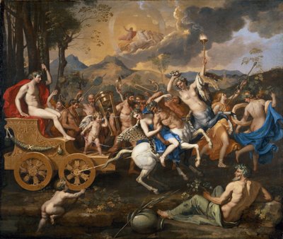 De triomf van Bacchus door Nicolas Poussin