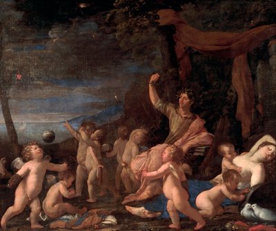 De Triomf van Ovidius door Nicolas Poussin