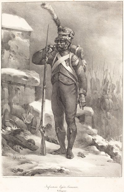 Franse Lichte Infanterie, Voltigeur door Nicolas Toussaint Charlet