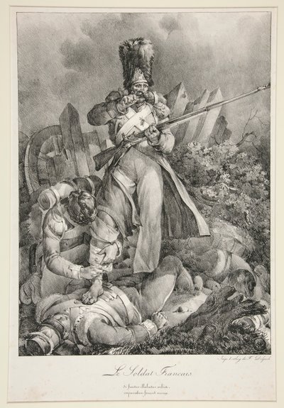 De Franse Soldaat door Nicolas Toussaint Charlet