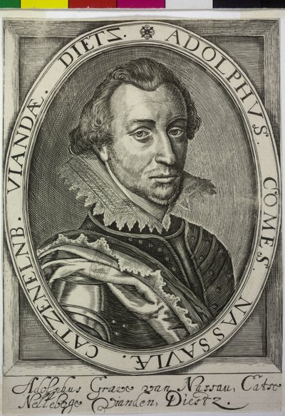 Graaf van Nassau-Siegen Adolf door Nicolas de Clerck