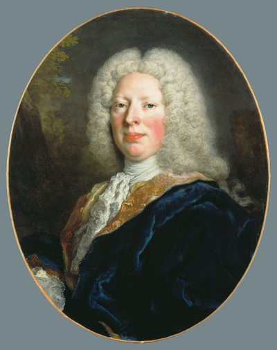 Frederick Augustus, Graaf Rutowski, c.1729 door Nicolas de Largillière
