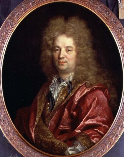 Portret van een heer door Nicolas de Largillière