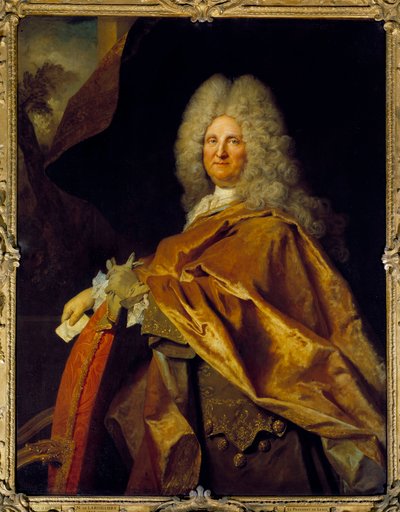 Portret van een man (Jacques de Laage?) door Nicolas de Largillière