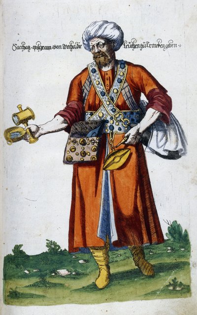 Vroeg Europees Werk over Oosterse Kleding, 1572 door Nicolas de Nicolay