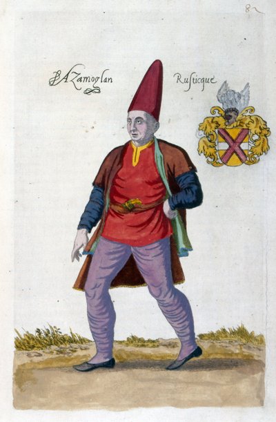 Turkse man (illustratie) door Nicolas de Nicolay