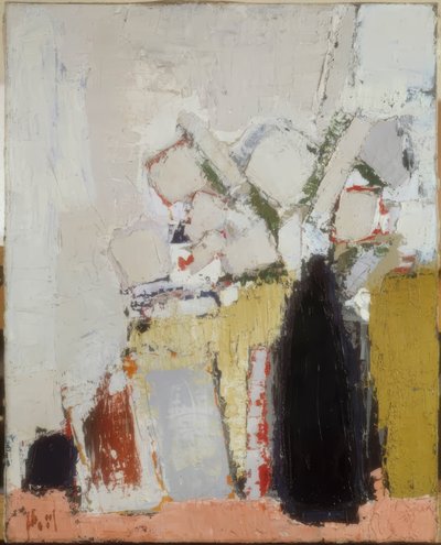 "Fleurs" (bloemen) door Nicolas de Staël