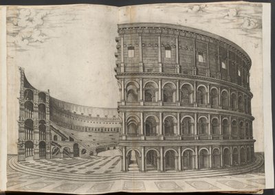 Colosseum door Nicolaus Beatrizet