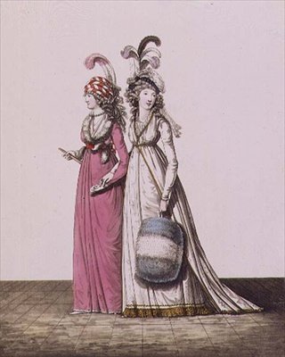 Avondjurken, fig. 34 en 35, uit `Gallery of Fashion