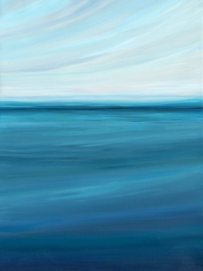 Rustige oceaan en lucht door Nicole Walsh