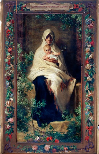 Onze-Lieve-Vrouw van de Olijfboom door Nicolo Barabino