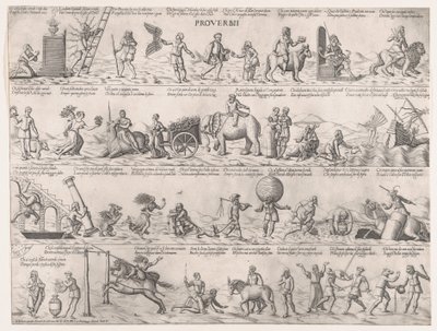 Proverbi Spreuken, 1564 door Nicolo Nelli