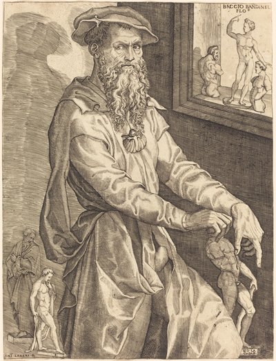 Baccio Bandinelli door Nicolo della Casa