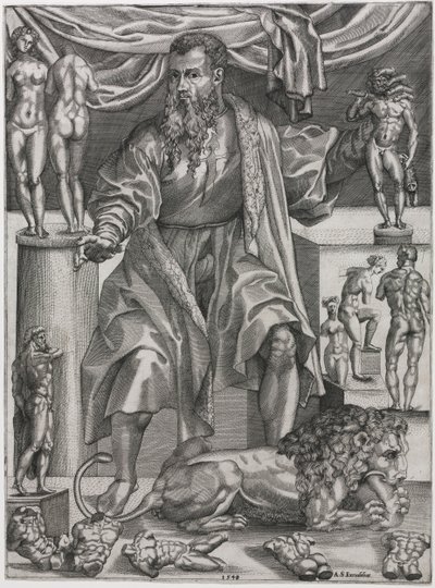 Baccio Bandinelli door Nicolo della Casa
